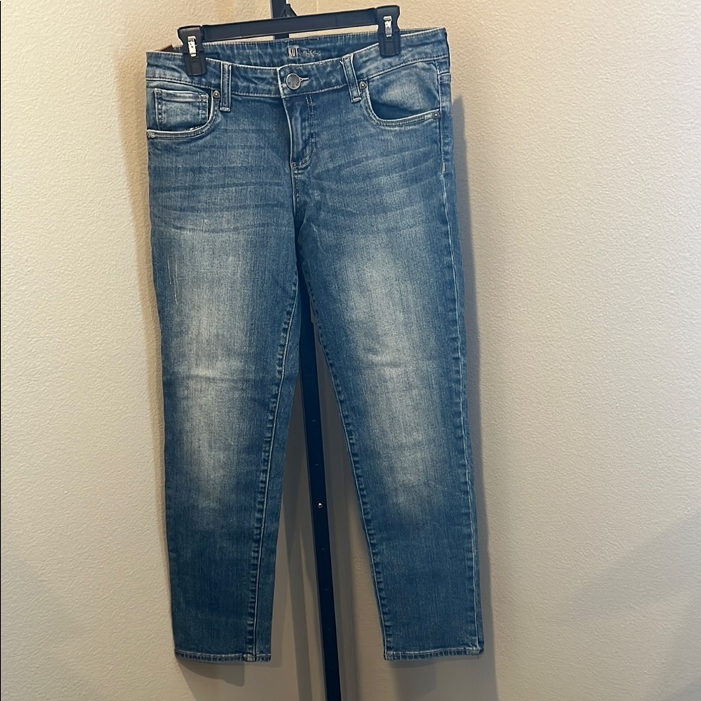 Kut from the Kloth Blue Ankle Cropped Jeans